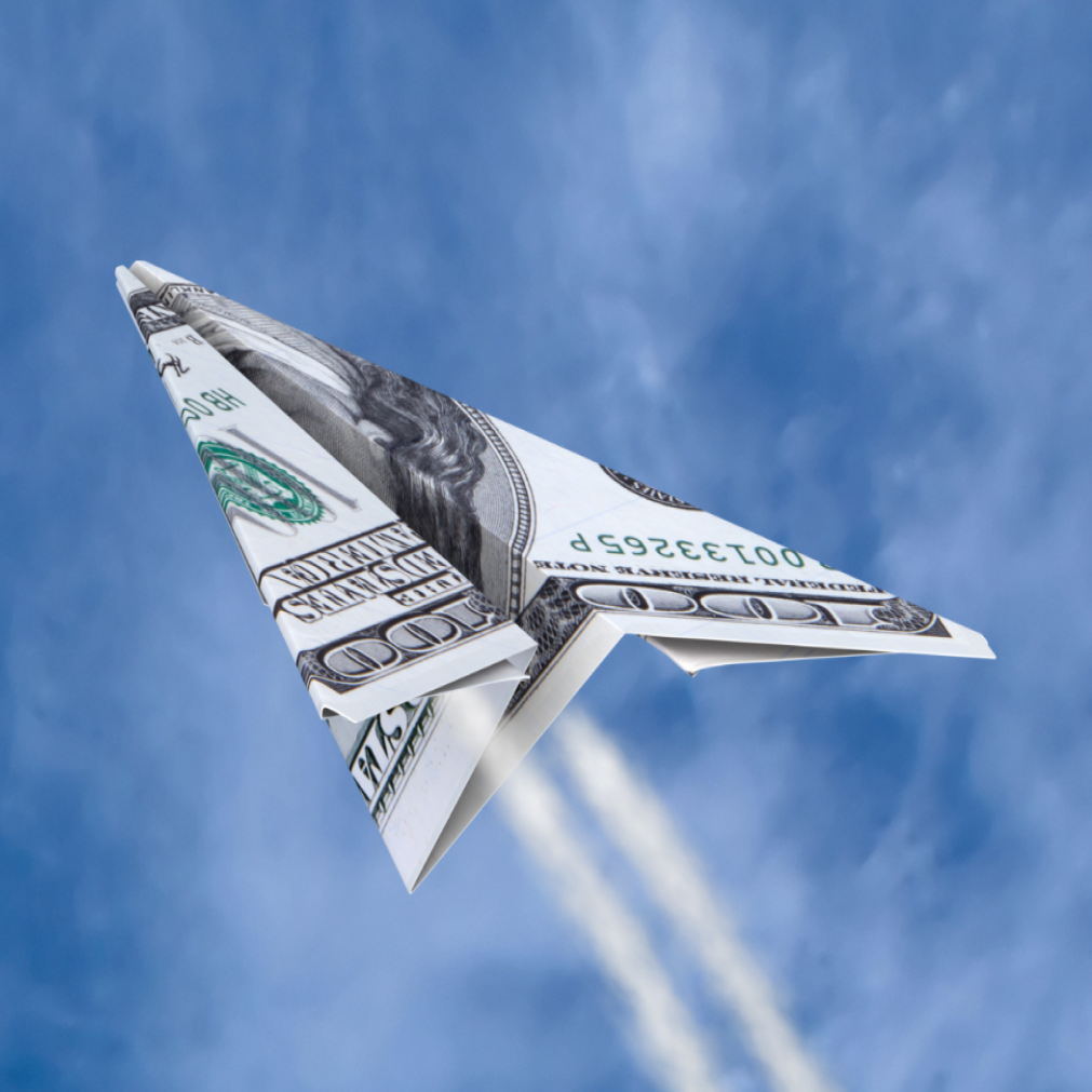 LLCFM paper plane